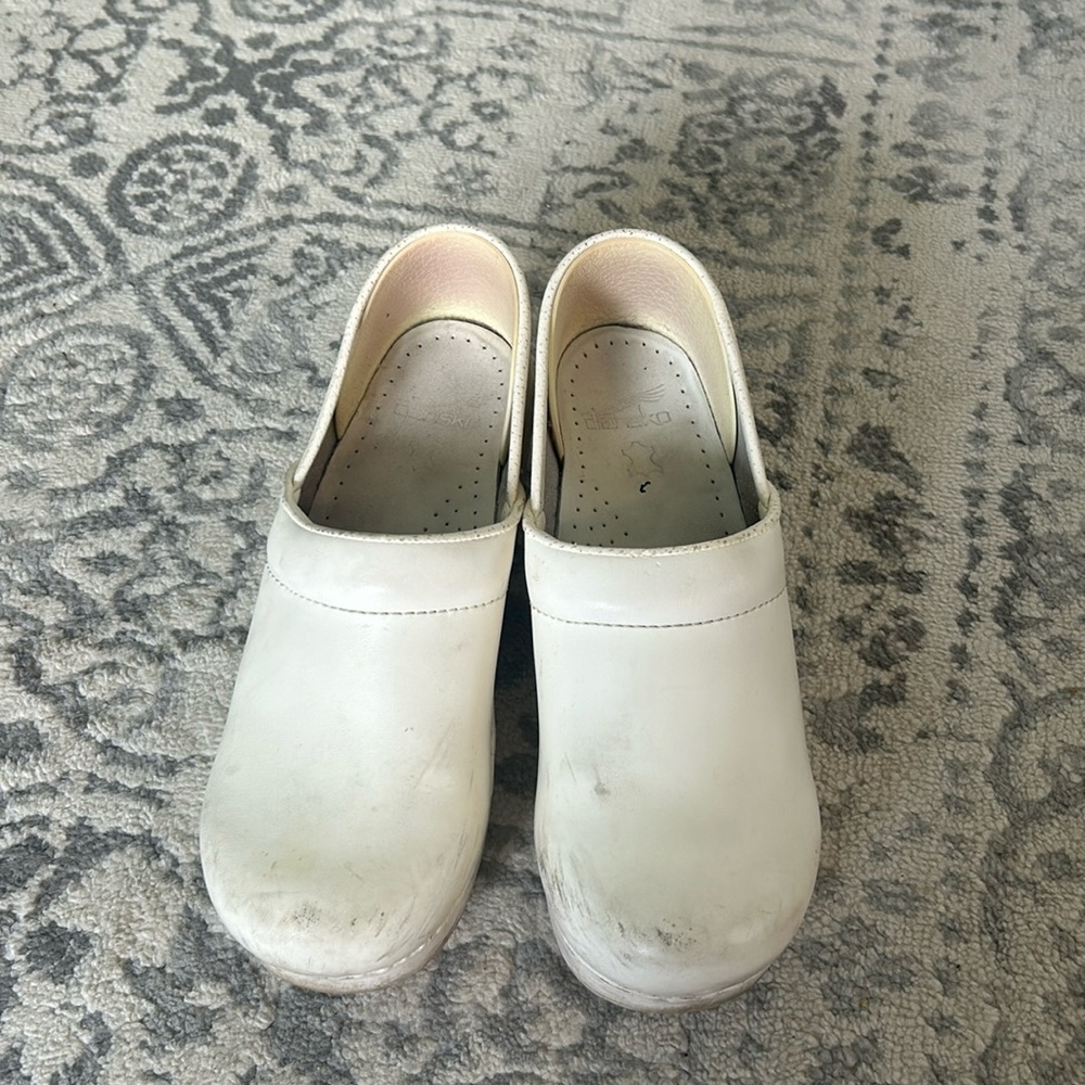 Size 38 Dansko clogs
